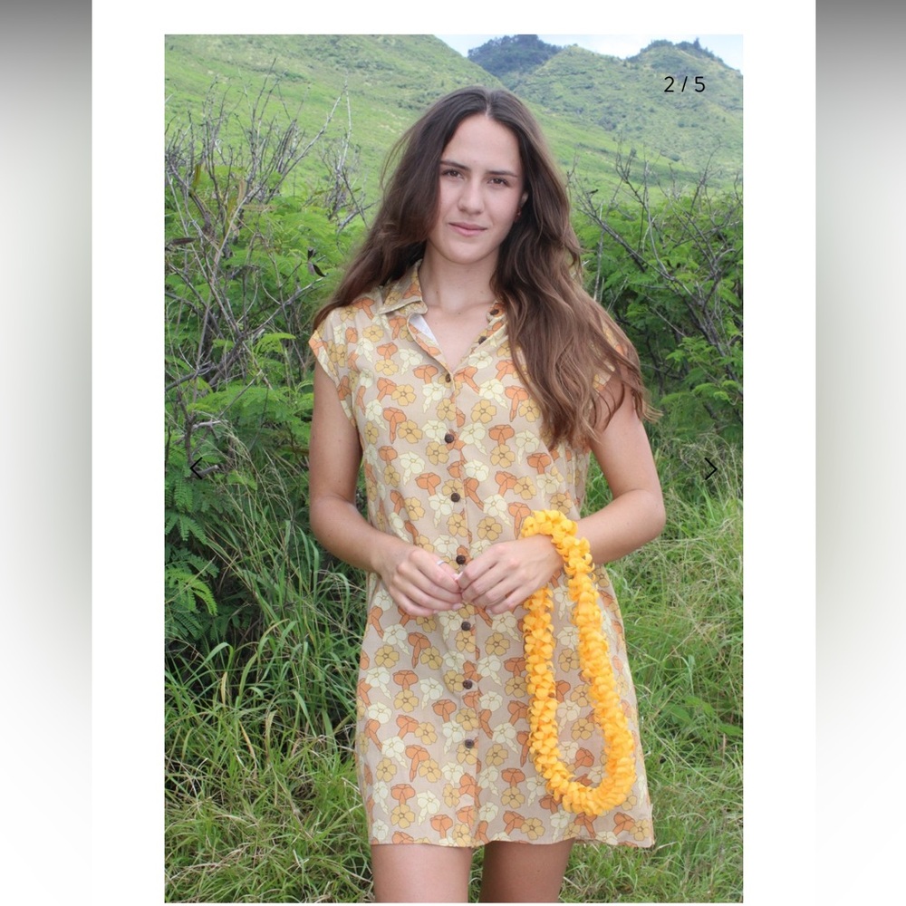 Lei Kinis Aloha Dress Pua Bloom